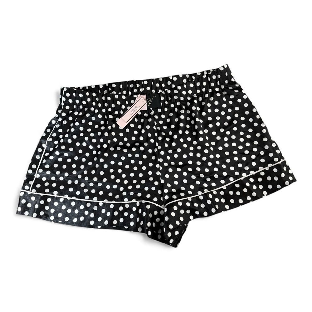 Gorgeous Victoria's Secret Black & White Polka Dot Sleep Shorts Women’s Large